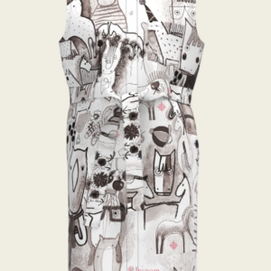 Espoir Short Sleeve Shirt Dress