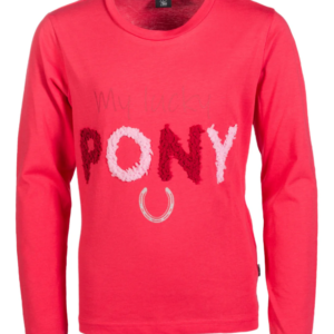 HKM Kids Aimee LS Shirt My Lucky Pony - Pink