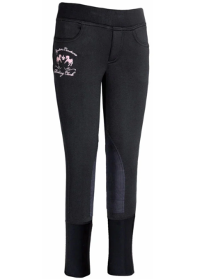 Equine Couture Childrens Riding Club Pull On Breeches