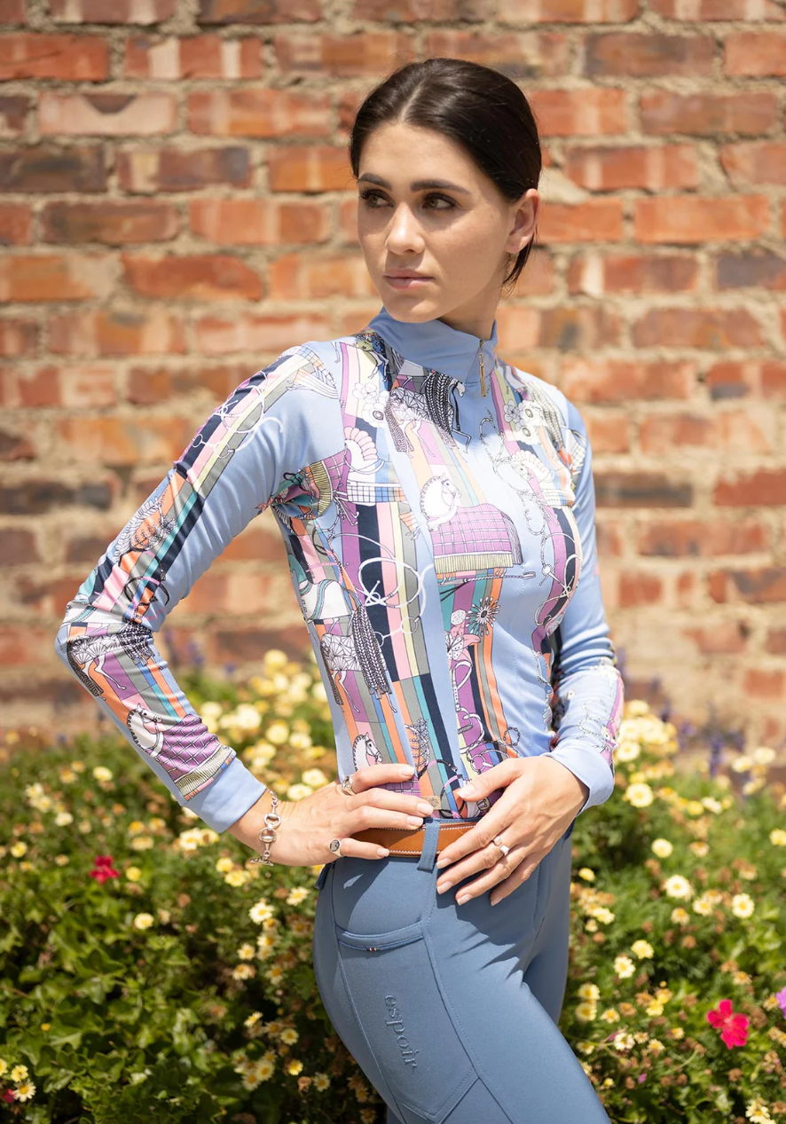 Espoir Long Sleeve Quarter Zip Shirt - Image 2