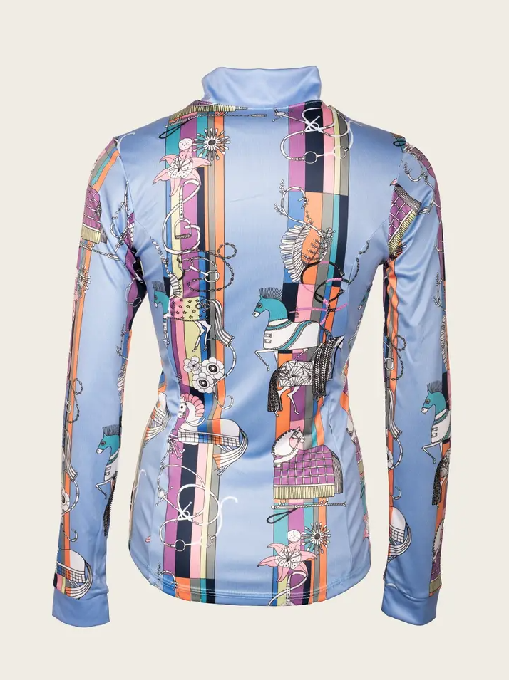 Espoir Long Sleeve Quarter Zip Shirt