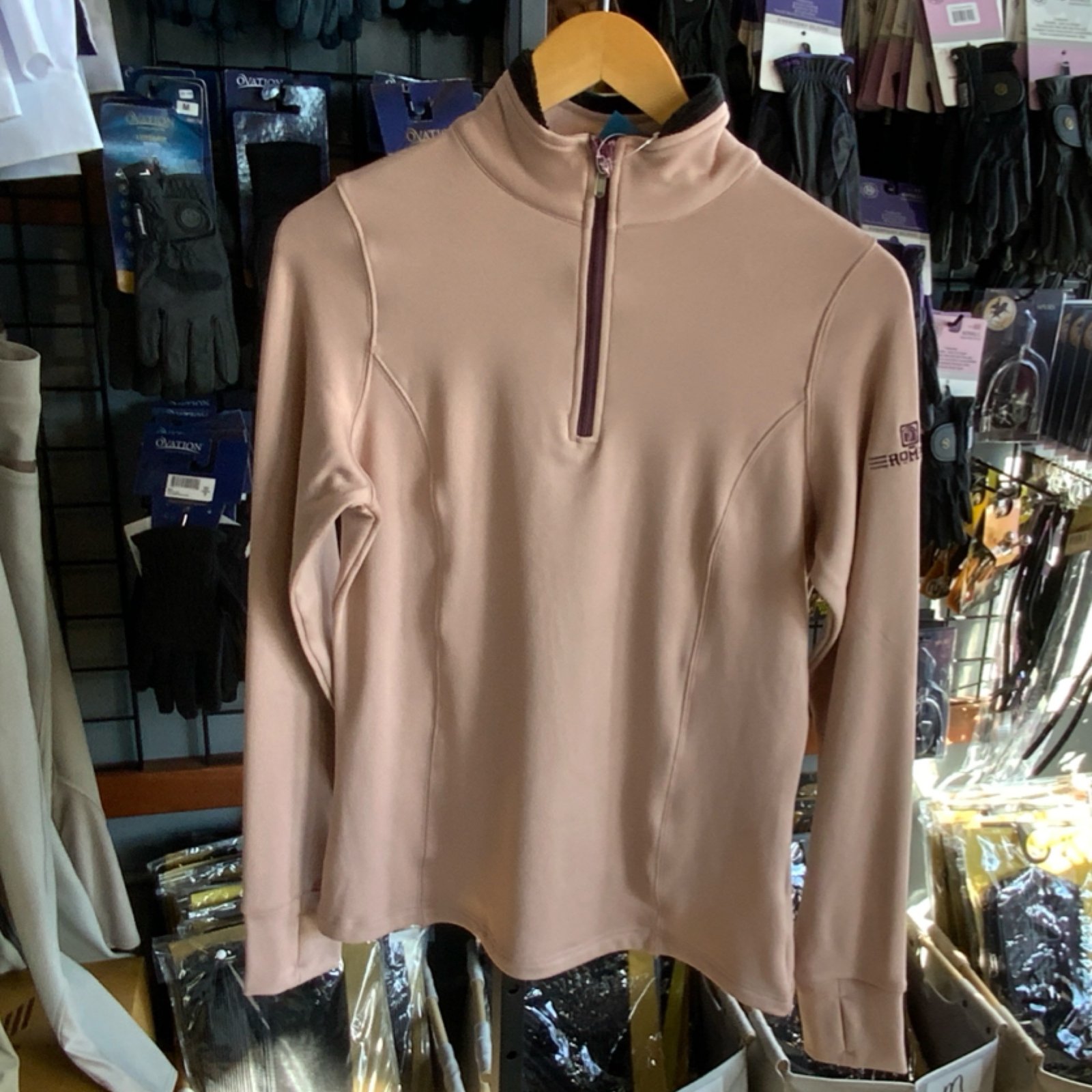 ROMFH Aachen Mock Zip LS - Image 3