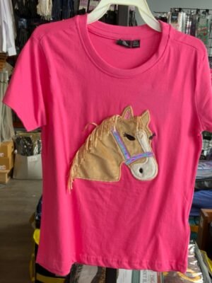 HKM Kids Lola Fluffy Tshirt Pink - 20% Off