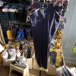 HKM Navy Rhinestone Breeches