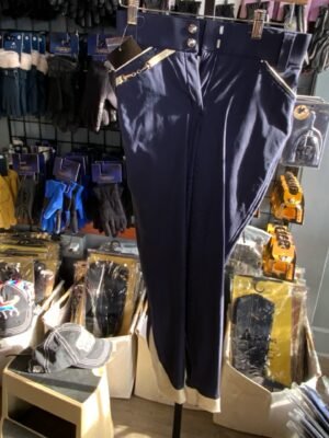 HKM Navy Rhinestone Breeches