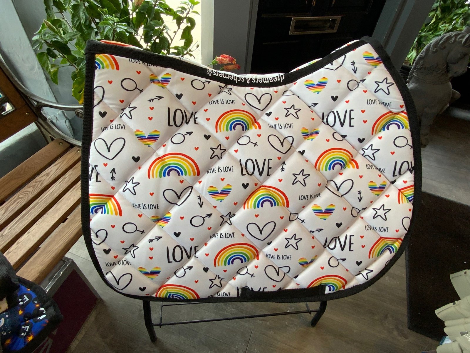 Dreamers & Schemers Squishy-Land Pony Saddle Pad -Various Prints - Image 3