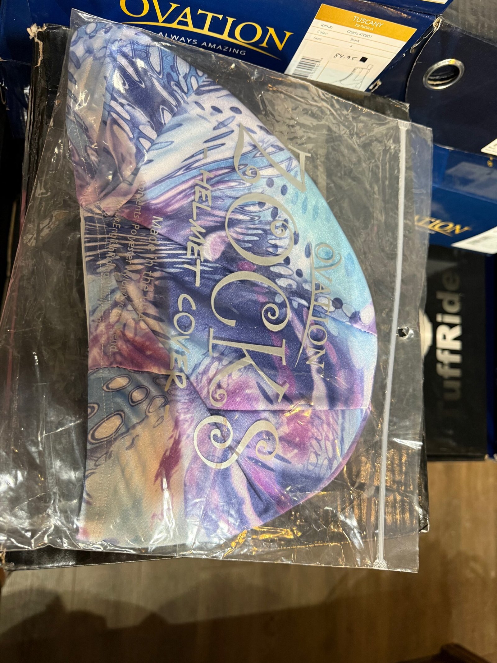 Zocks Helmet Cover by Ovation- Various Prints - Image 2