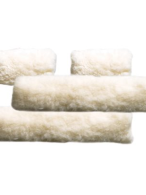 Perri's 4-Piece Sheepskin Fleece Halter Set, Natural