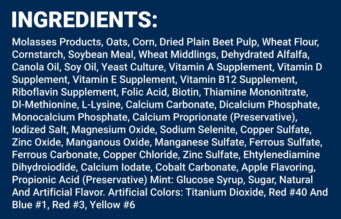 Equus Magnificus German Minty Muffin Six Pound Bag - Image 4