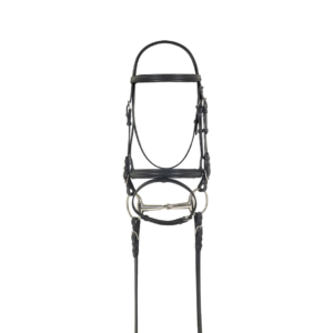 Camelot Dressage Bridle w/anti-Slip Reins