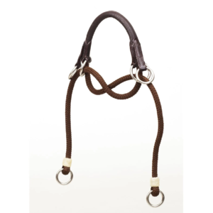 Camelot Gold Bitless Noseband