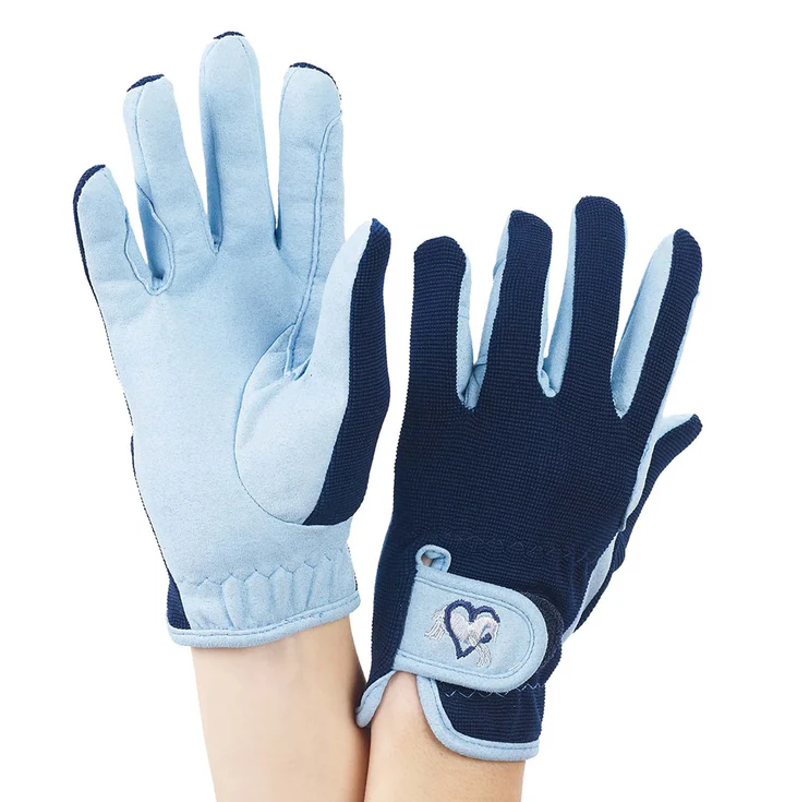 Ovation Kids Hearts & Horse Gloves - Image 3