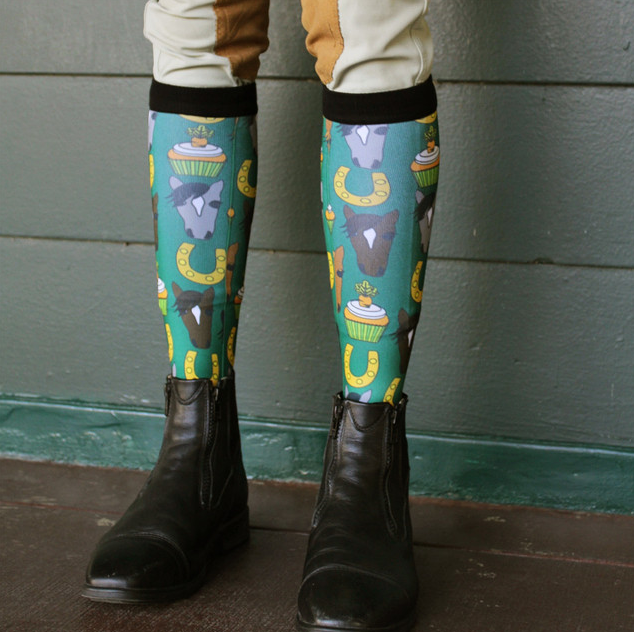Dreamers & Schemers Pair & a Spare Boot Socks Various Prints - Image 9