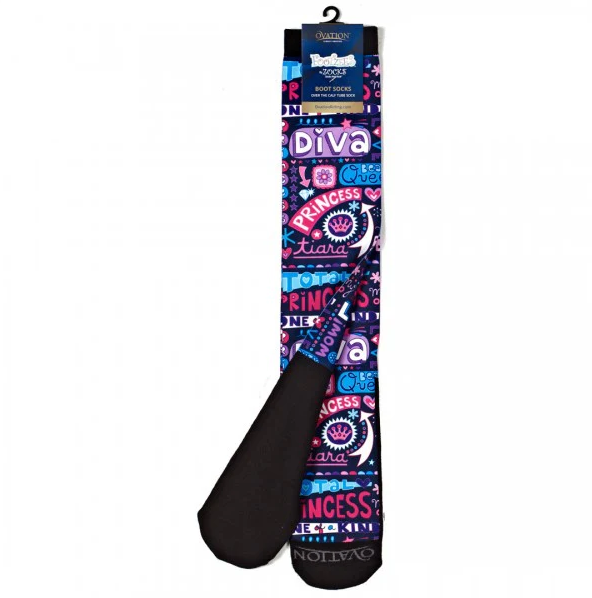Ovation Ladies Footzees Socks Various Prints - Image 8
