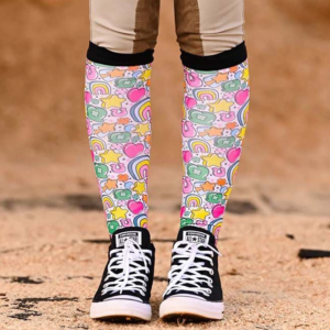 Dreamers & Schemers O/S Youth Boot Socks + Spare Sock Various Prints