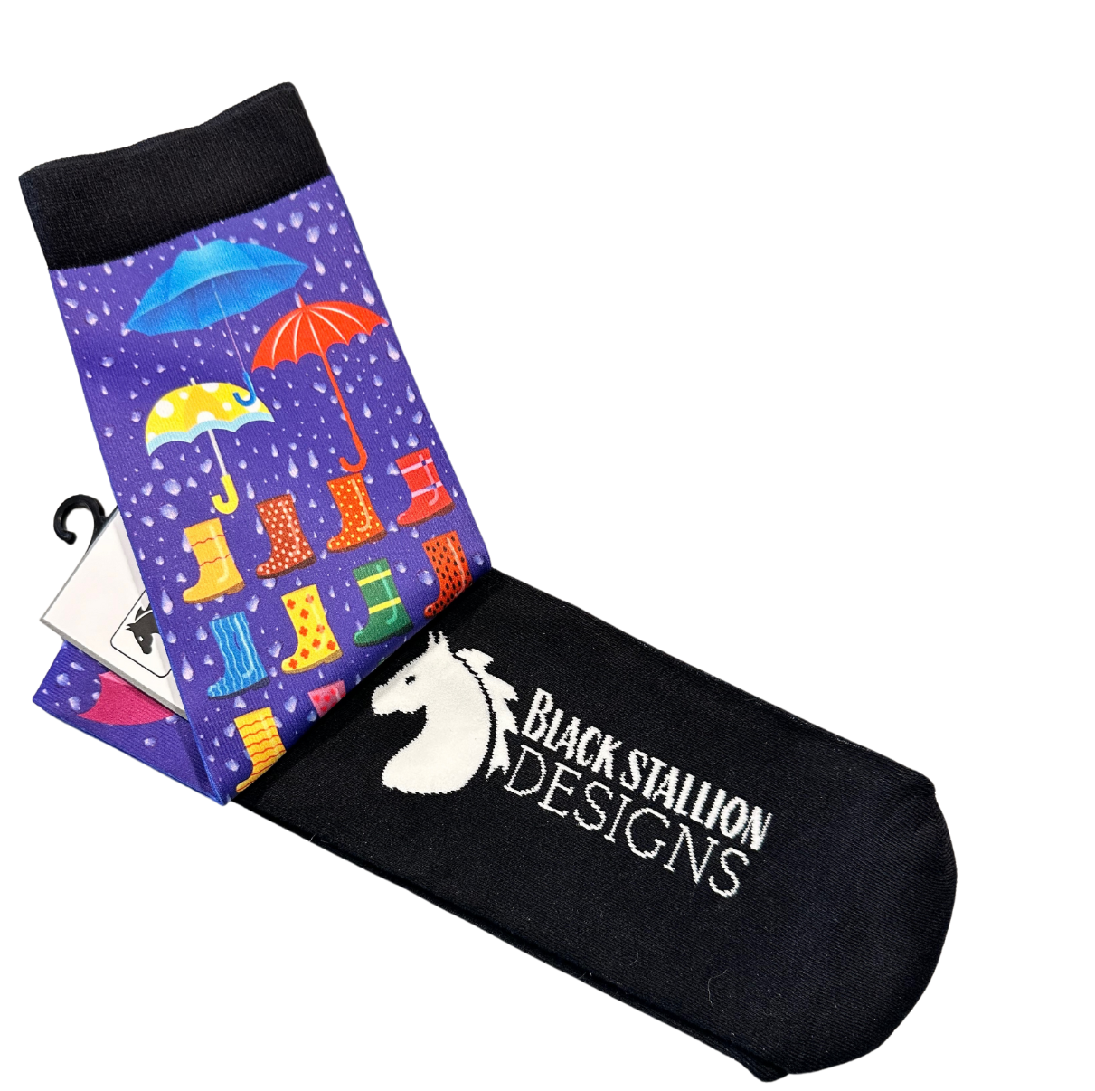 Black Stallion Designs Kids Socks Various Prints - Image 4