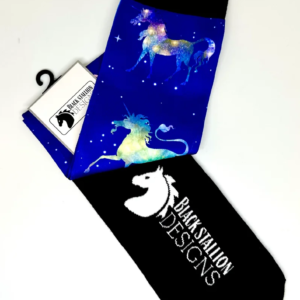Black Stallion Designs Ladies Boot Socks Various Prints