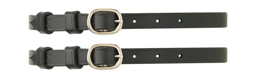 Camelot Square BKL Spur Straps Child 3/8x16