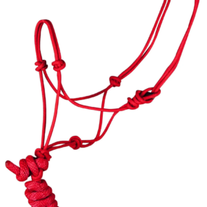 Jacks 1085-RE Rope Halter with Rope Lead