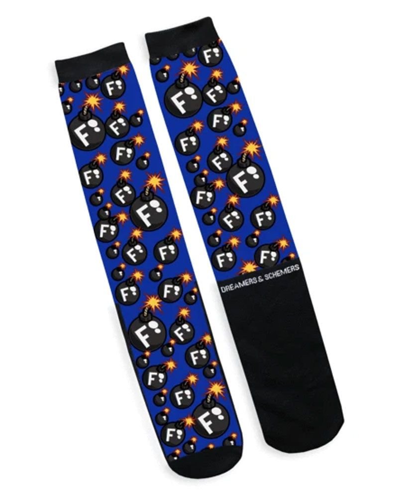 Dreamers & Schemers Pair & a Spare Boot Socks Various Prints - Image 7