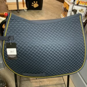 HKM Saddle Cloth Small Quilted Gold Rope Accent