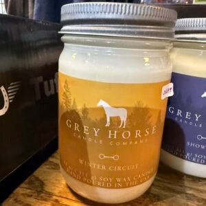 Grey Horse Candles