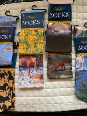 Ovation Lasies One Size Boot Socks Various Prints
