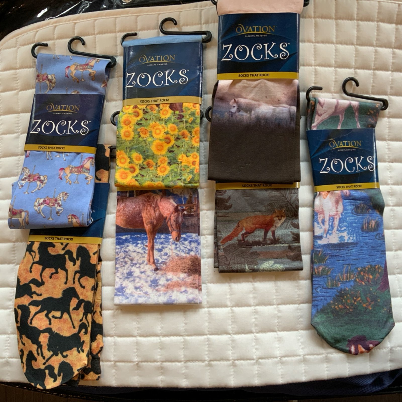 Ovation Ladies One Size ZOCKS Boot Socks Various Prints - Image 2