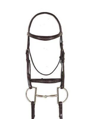 Ovation Breed Fancy Stitched Raised Pad Bridle