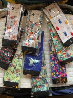 Black Stallion Designs Ladies Boot Socks Various Prints