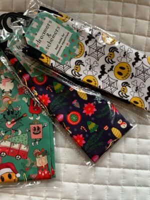 Dreamers & Schemers Ladies Holiday Boot Socks Various Print