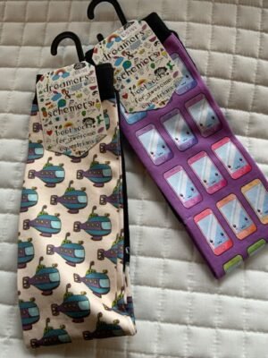 Dreamers & Schemers Ladies Boot Socks Various Prints