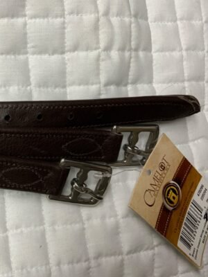 Camelot Covered Leather Stirrups