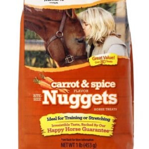 Manna Pro Bite Size Nuggets Horse Treats Carrot & Spice