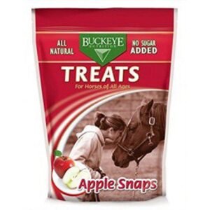 Buckeye Nutrition All Natural No Sugar Added Apple Snaps Treats