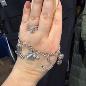 Horse Themed Charm Bracelet