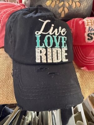Live, Love, Ride Baseball Hat
