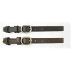 Camelot Childs Spur Straps Black 1/2x16