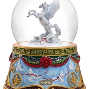Breyer 2023 Holiday Horse Flight Musical Snow Globe