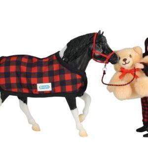 Breyer Holiday Pajama Party--Horse and Rider Set