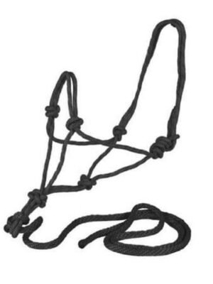 Jacks 1085-RE Rope Halter with Rope Lead