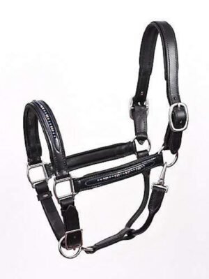 Perris Blue Pearl Bling Padded Halter - Cob - 20% Off