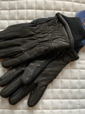 Ovation Leather Winter Gloves with Cuff
