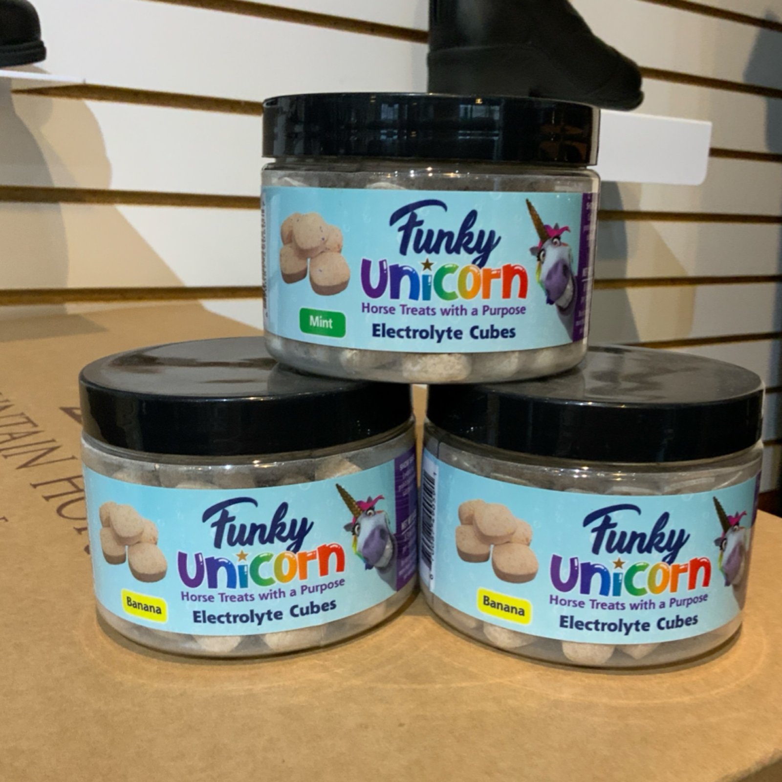 Funky Unicorn Electrolyte Cubes