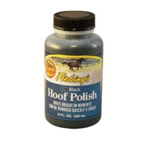 Fiebings Black- Hoof Polish 8oz