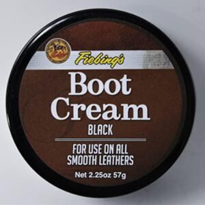 Fiebings Boot Cream Polish Black 2 Ounce