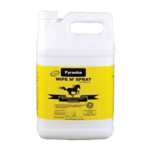 Pyranha Paste Wipe N' Spray Fly Protection Spray for Horses