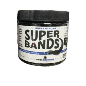 Healthy Haircare Product-Super Bands- Black 1/4 Pound