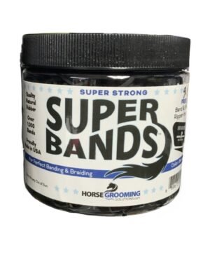 Healthy Haircare Product-Super Bands- Black 1/4 Pound
