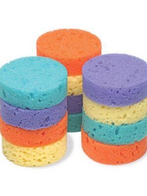 Jacks 12. 3 x 1 in. Rainbow Tack Sponges